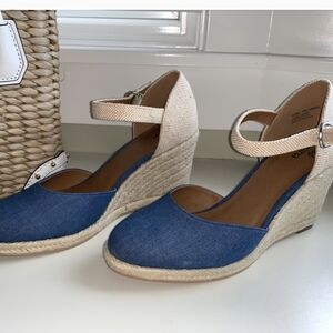 Susina Denim Wedges